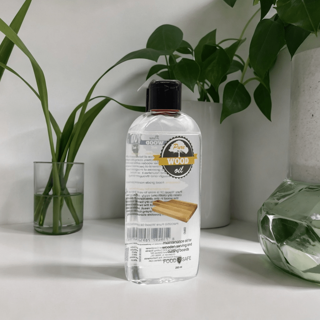 OVAL Pure Wood Snijplank Olie 250 ml KookGigant